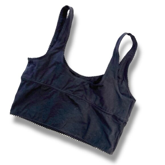 Aerie Superchill Bralette Black Wm Small‎ NWT Real Good Wireless Crop Top Bra - Picture 6 of 7